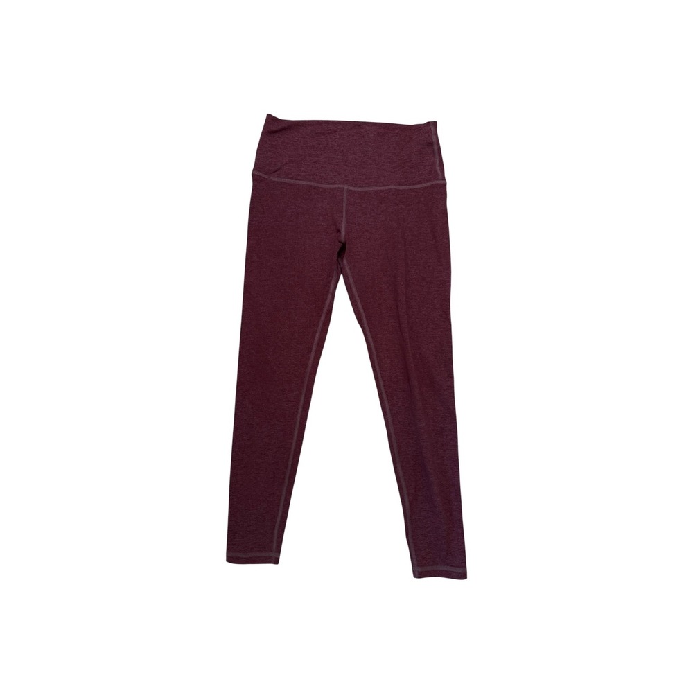 FLEO Heather Maroon High Waisted El Toro Leggings